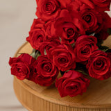 Long Stem Red Roses